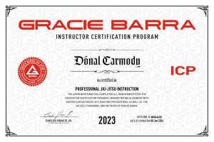 Professional Jiu-Jitsu Instructor Gracie Barra ICP